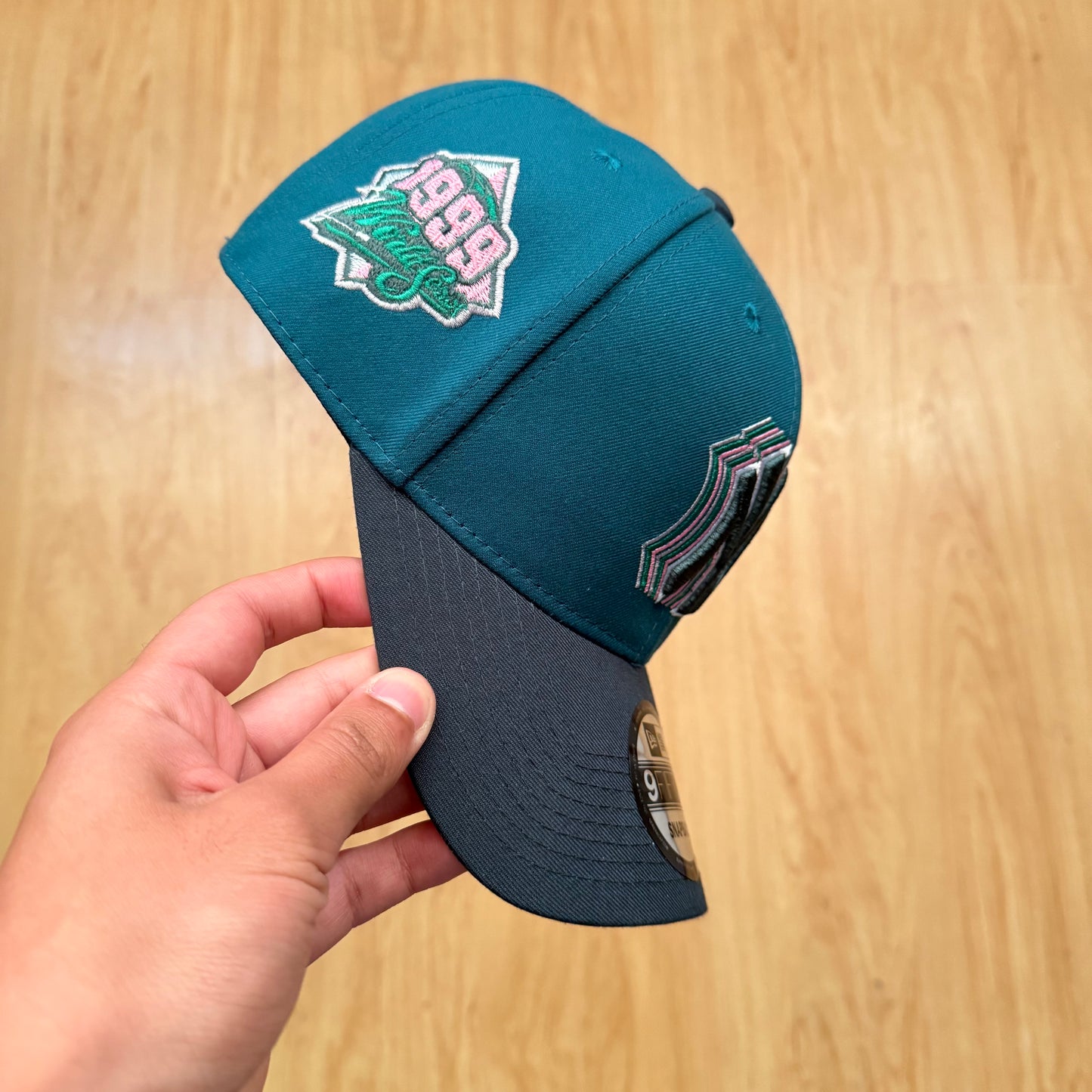 Gorra "NY verde turquesa"